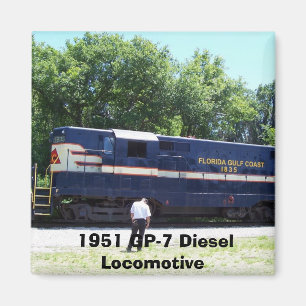 Imã Locomotiva 1951 GP-7 diesel
