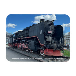 Ímã Locomotiva a Vapor, Cluj-Napoca, Romênia, em uma