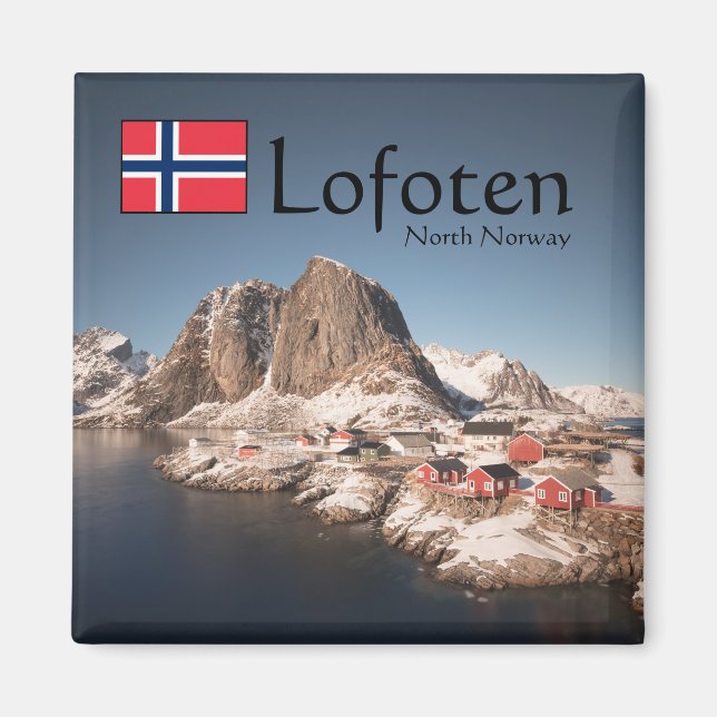 Imã Lofoten Norway Souvenir (Frente)