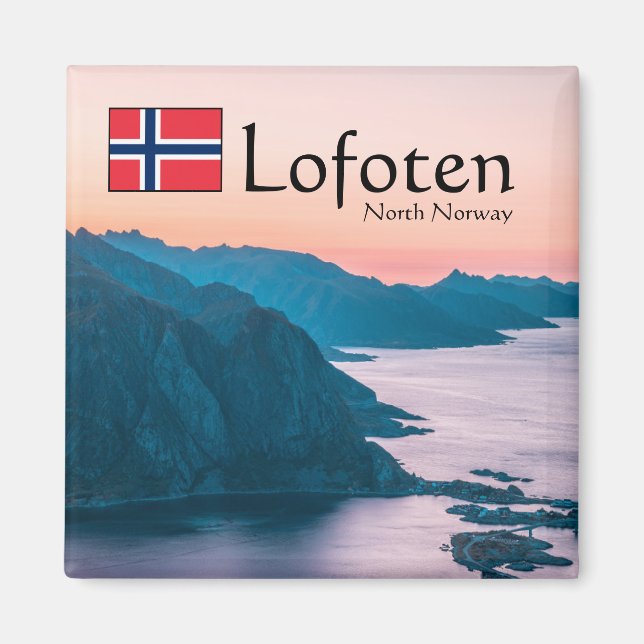 Imã Lofoten Norway Souvenir (Frente)