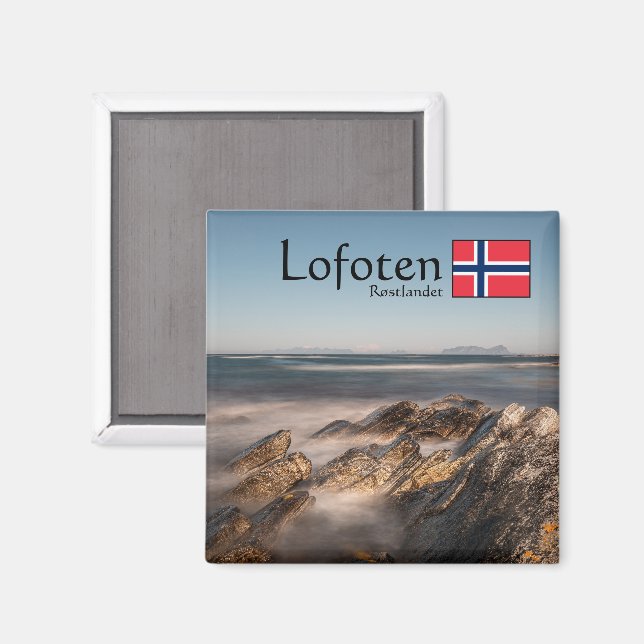 Imã Lofoten Rost Souvenir (Front/Back)