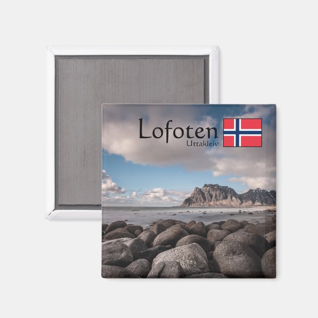Imã Lofoten Uttakleiv Souvenir (Front/Back)