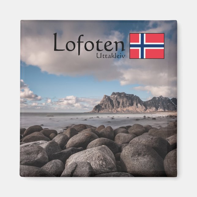 Imã Lofoten Uttakleiv Souvenir (Frente)