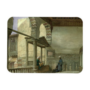 Ímã Loggia da casa do Bey de Memlook Radnau, o Cairo