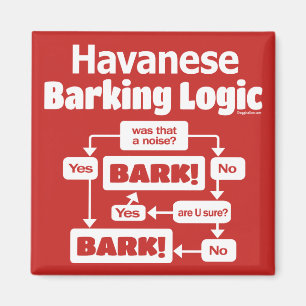Imã Lógica do descascamento de Havanese