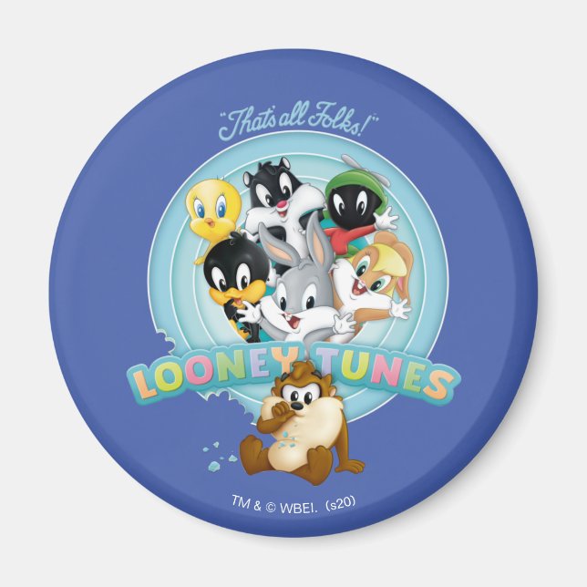 Imã Logo Baby LOONEY TUNS™ | É tudo pessoal (Frente)
