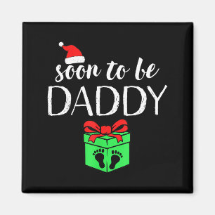 Imã Logo de Natal para Futuro Papai, Engraçado Anúncio