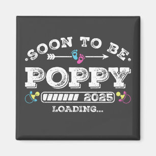 Imã Logo Poppy 2025 Carregando Quadrado