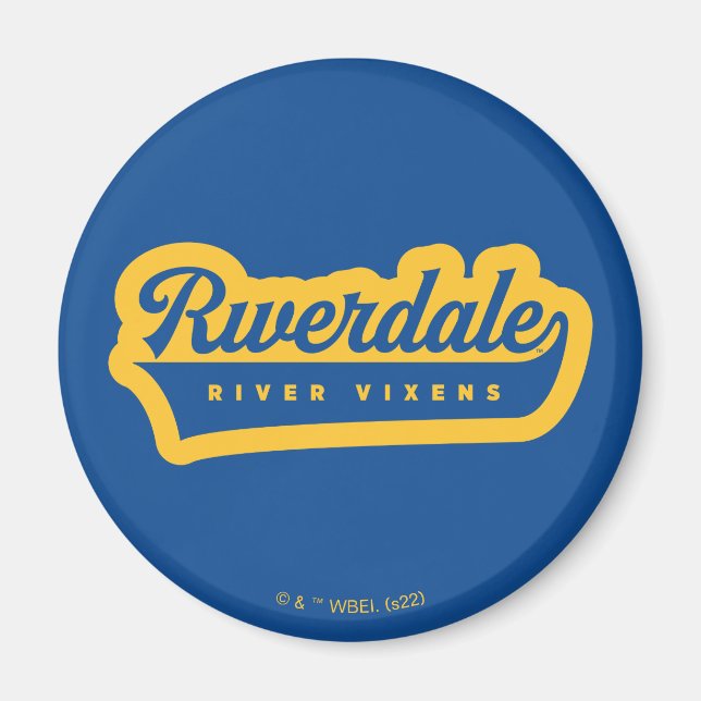 Imã Logo Riverdale River Vixens (Frente)