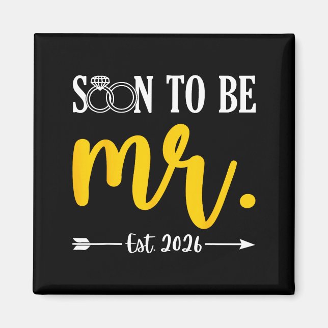 Imã Logo Sr Est 2026 Noivo Futuro Casamento (Frente)