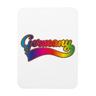 Ímã logotipo alemão Rainbow