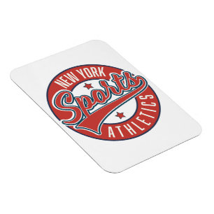 Ímã logotipo atlético esportivo de nova york