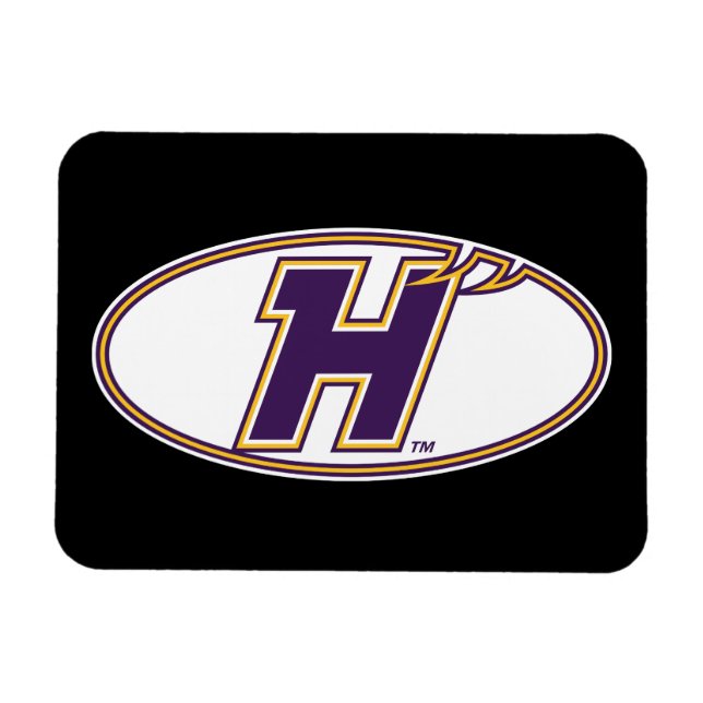 Ímã Logotipo Atlético Hunter College Hawks (Horizontal)