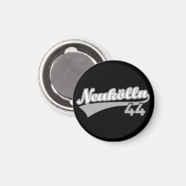 Imã Logotipo clássico da escola antiga Berlin Neukölln