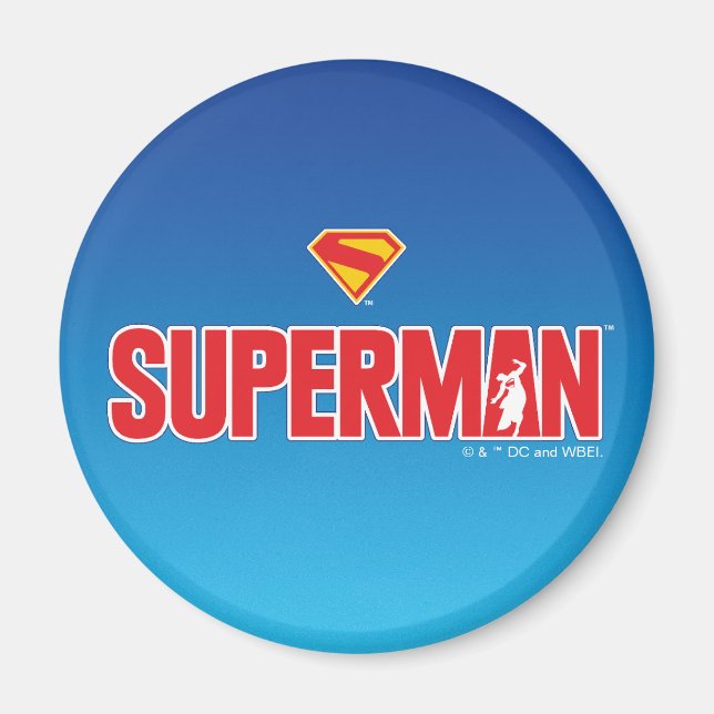Imã Logotipo clássico do Super-Homem (Frente)