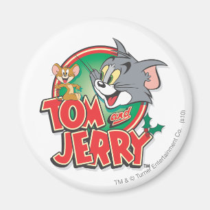 Imã Logotipo clássico do Tom e Jerry
