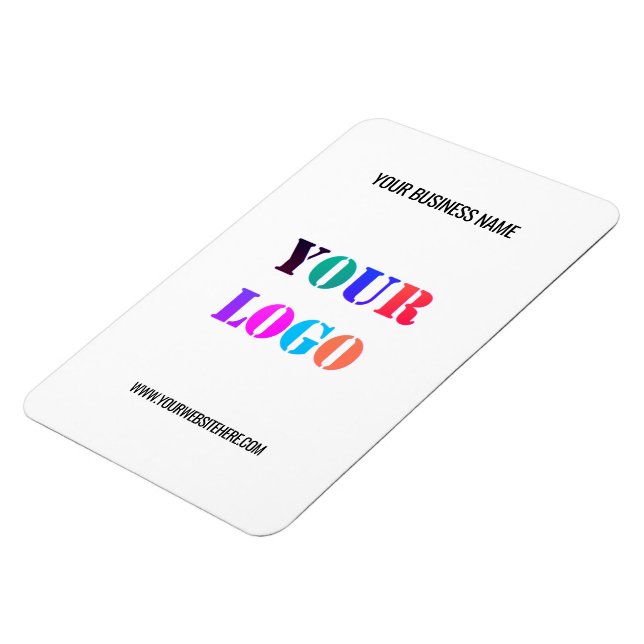 Ímã Logotipo comercial personalizado Texto do Promocio (Left Side)