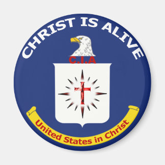 Imã Logotipo "Cristo Vivo" da CIA