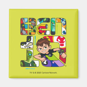 Imã Logotipo da Alienígena Ben 10