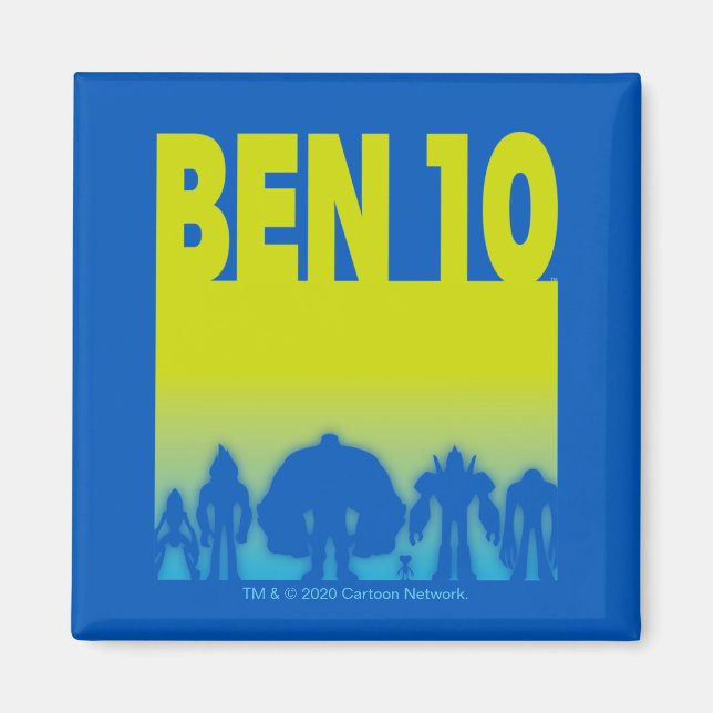 Imã Logotipo da Alienígena Ben 10 (Frente)