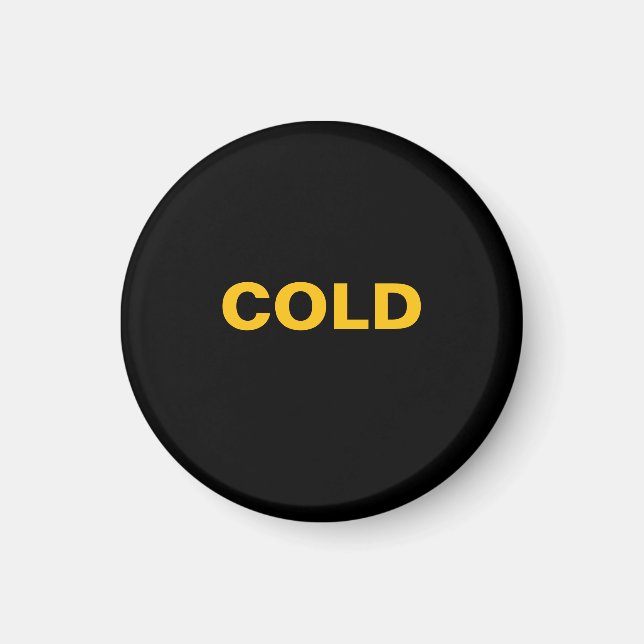 Imã Logotipo da COLD (Frente)