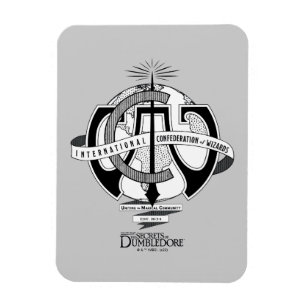 Ímã Logotipo da Confederação Internacional de Assist