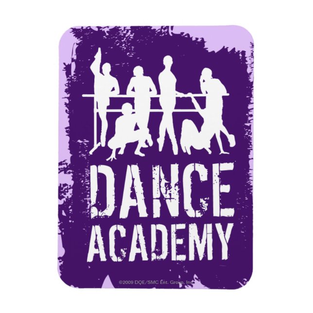Ímã Logotipo da Dance Academy Silhouettes (Vertical)