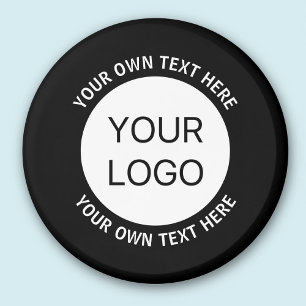 Imã Logotipo da Empresa ou Qualquer Imagem e Texto Edi