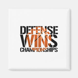 Imã Logotipo da Equipe de Desenho do Defensor Wins