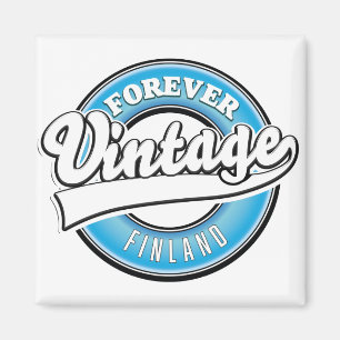 Imã Logótipo da Forever Vintage na Finlândia