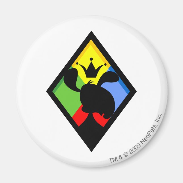 Imã Logotipo da Ilha do Team Roo (Frente)