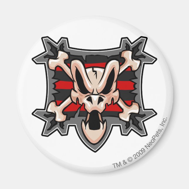 Imã Logotipo da Ilha Krawk (Frente)