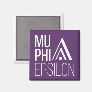 Imã Logotipo da Mu Phi Epsilon