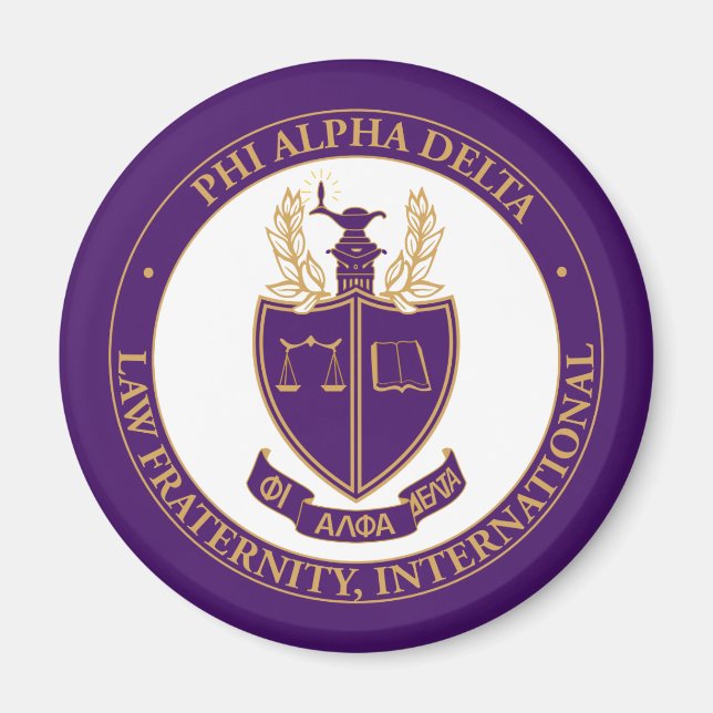 Imã Logotipo da Phi Alpha Delta (Frente)