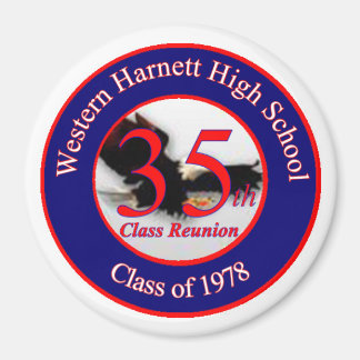 Imã Logotipo da Reunião WHHS 35th