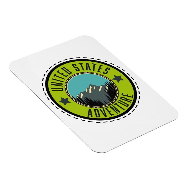 Ímã Logotipo da United States Adventure (Lado Direito)