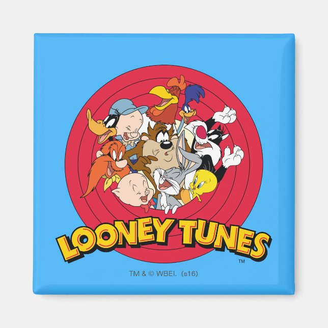 Imã Logotipo de caractere LOONEY TUNES™ (Frente)