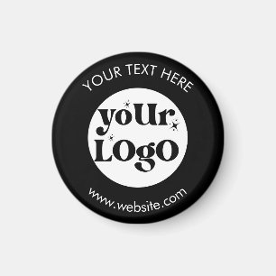 Imã Logotipo de empresa personalizado