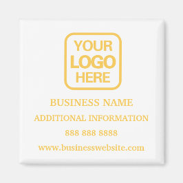 Imã Logotipo de empresa profissional moderno e Dourado