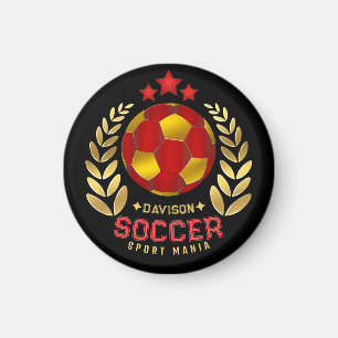 Imã Logotipo de Futebol Elegante Para Adultos