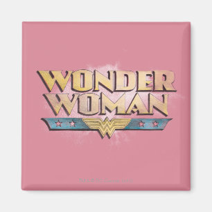 Imã Logotipo de Lápis para Mulher Maravilha