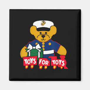 Imã Logotipo de Natal Toys For Tots