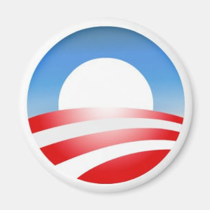 Imã Logotipo de Obama