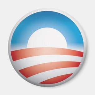 Imã Logotipo de Obama