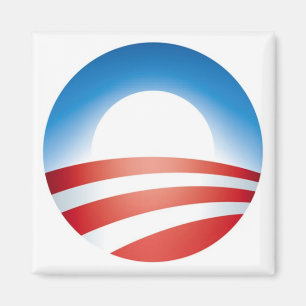 Imã Logotipo de Obama