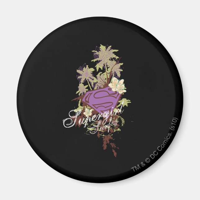 Imã Logotipo de Surf da Supergirl (Frente)