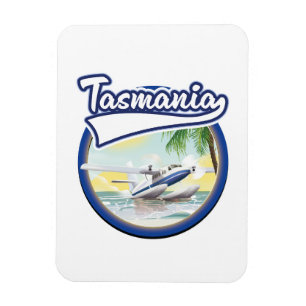 Ímã logotipo de viagem da Tasmânia
