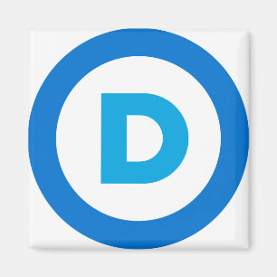 Imã Logótipo democrático