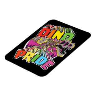 Ímã Logotipo Dino Pride