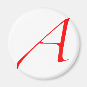 Imã Logotipo do ateu "A"
